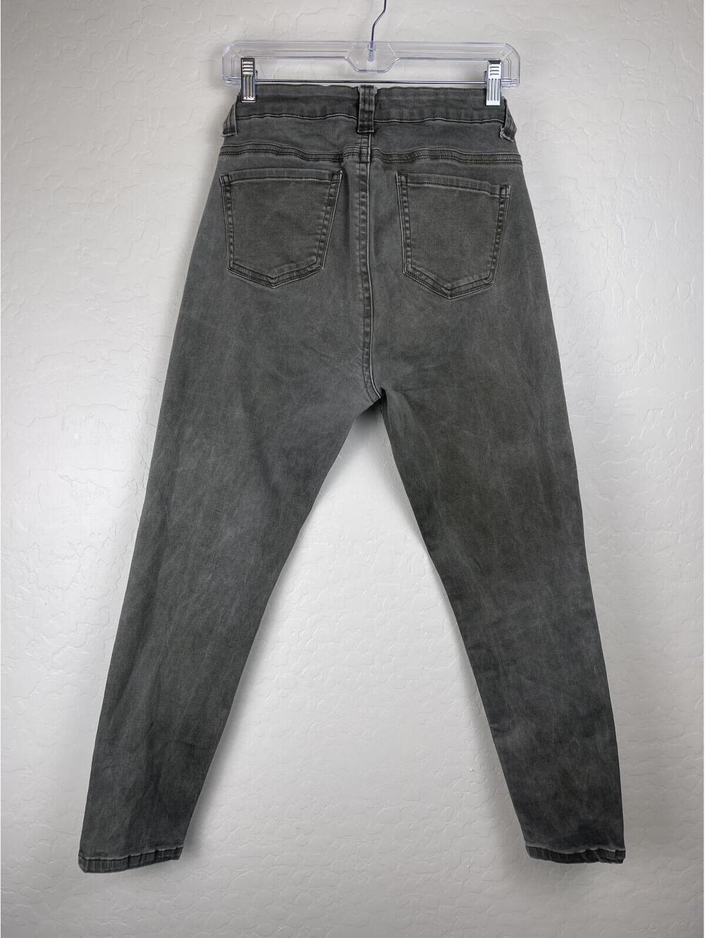 REBA Women's Gray Skinny Jeans Size 10 - Picture 4 of 5